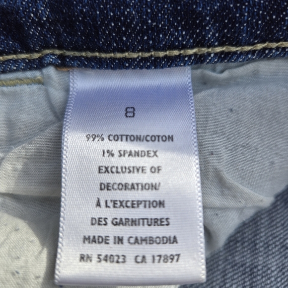 THE FLIRT Mid Rise Flare Jean Womens Size 8 - Picture 4 of 4